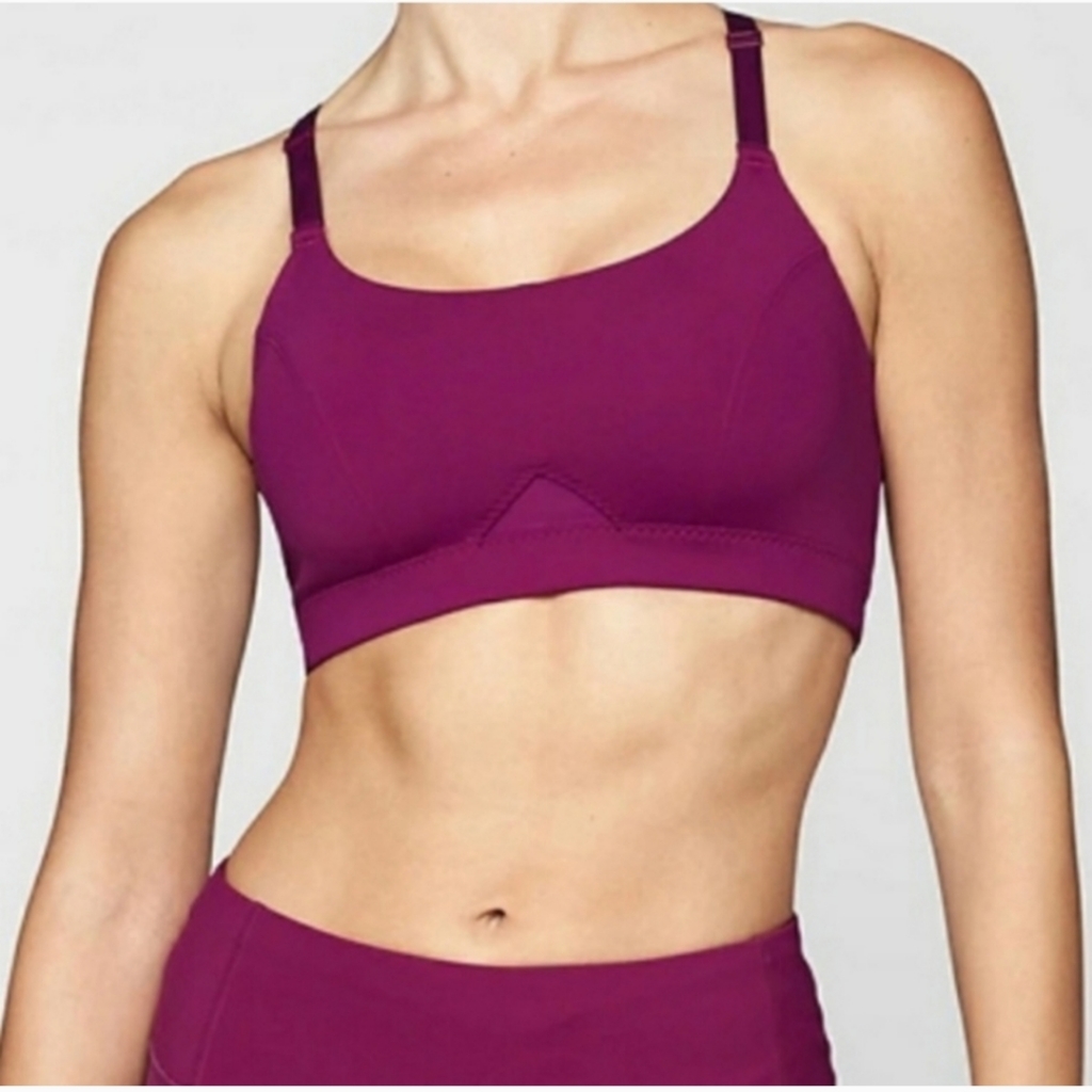 Athleta Scuptek All In Bra In Medium